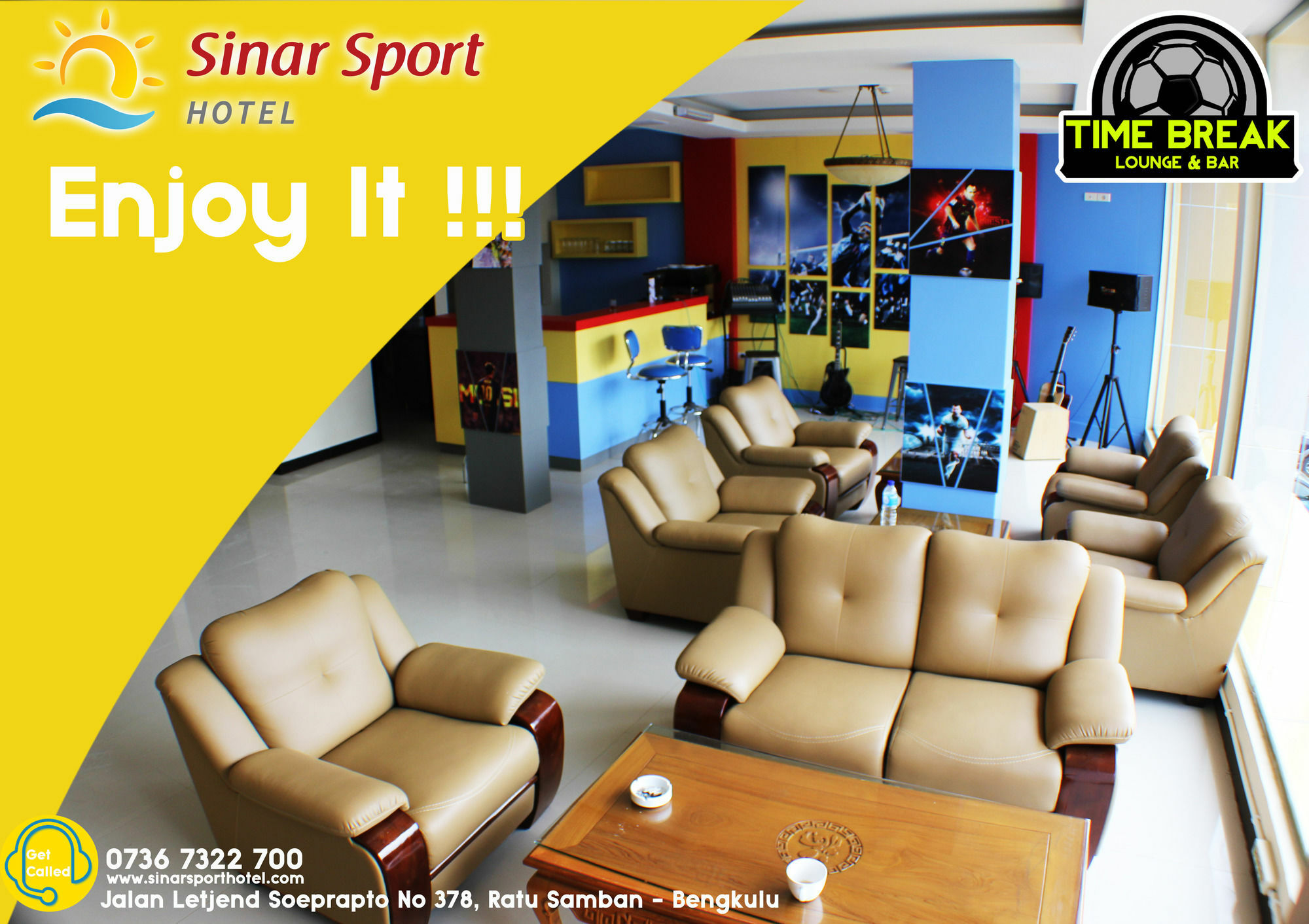 Sinar Sport Hotel Bengkulu Esterno foto